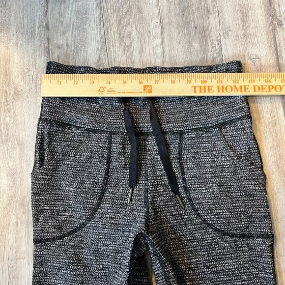 Lululemon Skinny Will Pant / Legging, Pique Black (Gray & Black), Size 8 - Picture 8 of 9